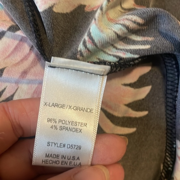 Gibson Latimer multicolor high low dress size xl - Picture 10 of 10